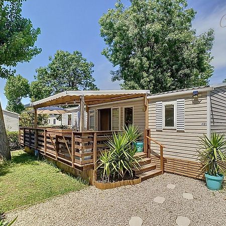 Grand Mobil Home 3Chbr 2Sdb Camping La Carabasse Vias Kültér fotó