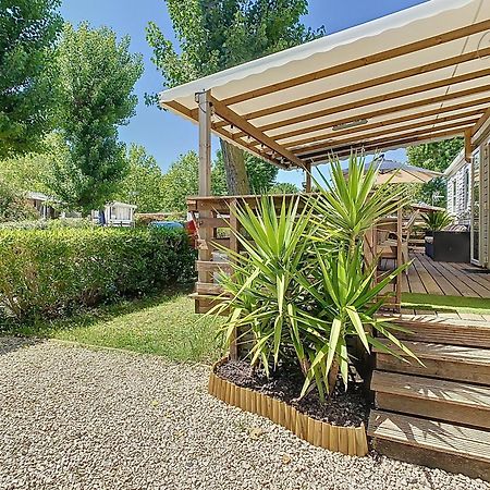 Grand Mobil Home 3Chbr 2Sdb Camping La Carabasse Vias Kültér fotó