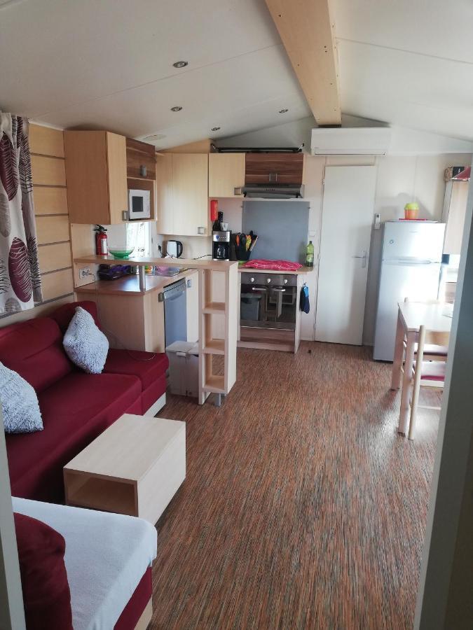 Grand Mobil Home 3Chbr 2Sdb Camping La Carabasse Vias Kültér fotó